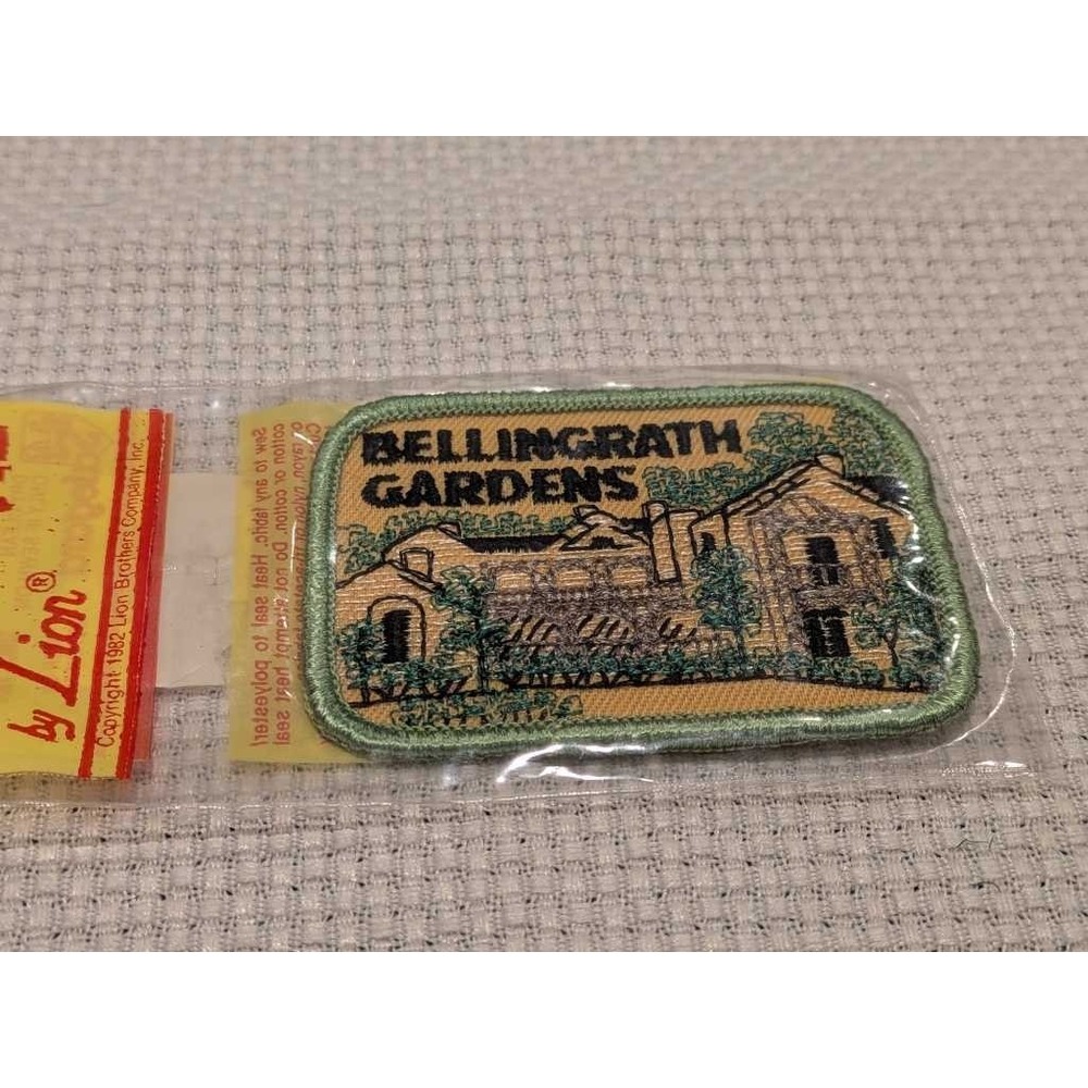 Bellingrath Gardens Embroidered Patch Sew On Iron On Lion Brothers 1982
